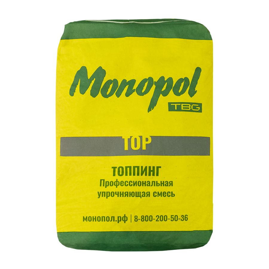 Monopol TOP MAX кварц-корундовый топпинг для бетона (цвет: натуральный; фасовка: 25 кг)